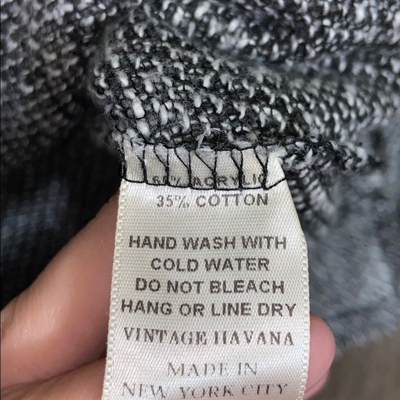 intage Havana quarter sleeve cotton knit top - Picture 6 of 7